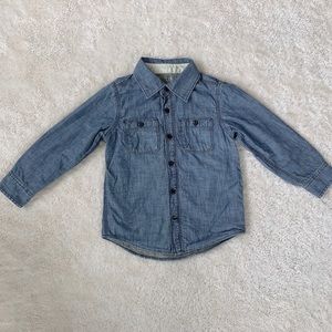 Gap Kids warm jean shirt/5T